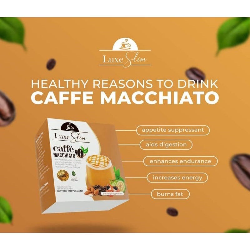 Luxe Slim - Caffe Macchiatto No. 1 Detox/Collagen Drink