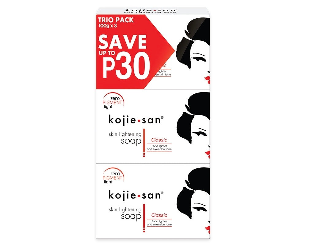 Kojie San - 3pcs Kojic Papaya Soap