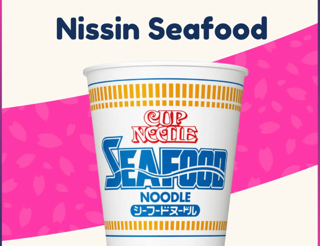 Nissin Cup Noodles Seafood - from Japan 75g x 5pcs