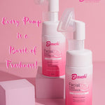 Beauchè Facial Foam Cleanser - With Soft Silicon Brush head