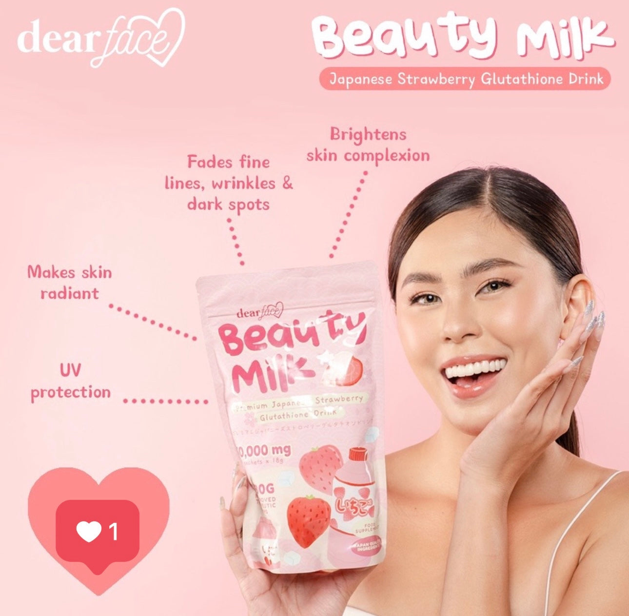 Beauty Milk - Strawberry