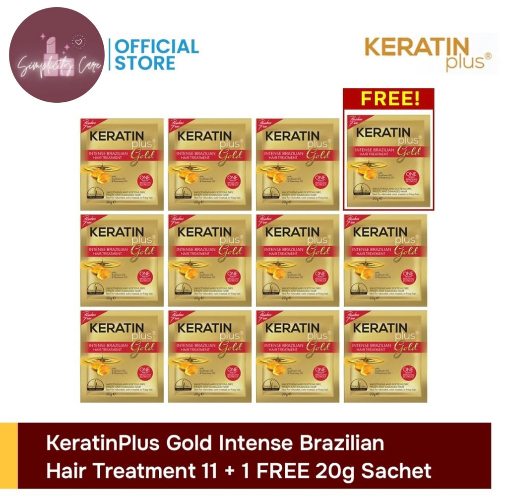 Keratin Gold Plus - 11pcs + 1pc Promo