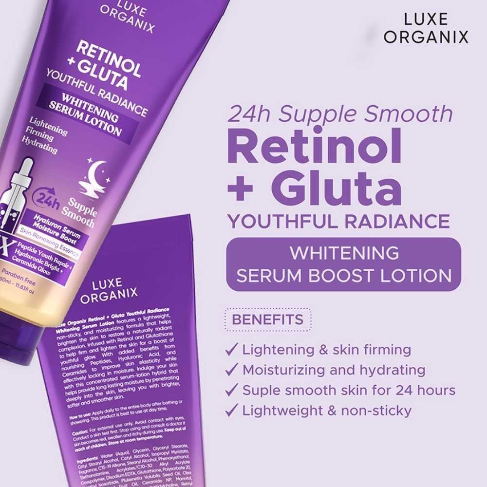 Luxe Organix Retinol Gluta Lotion