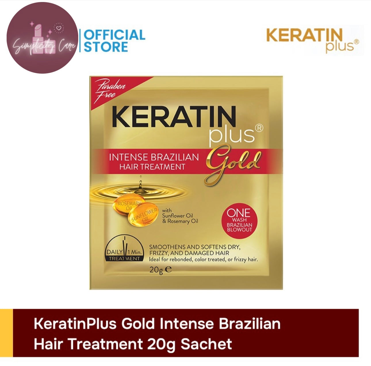 Keratin Gold Plus - 11pcs + 1pc Promo