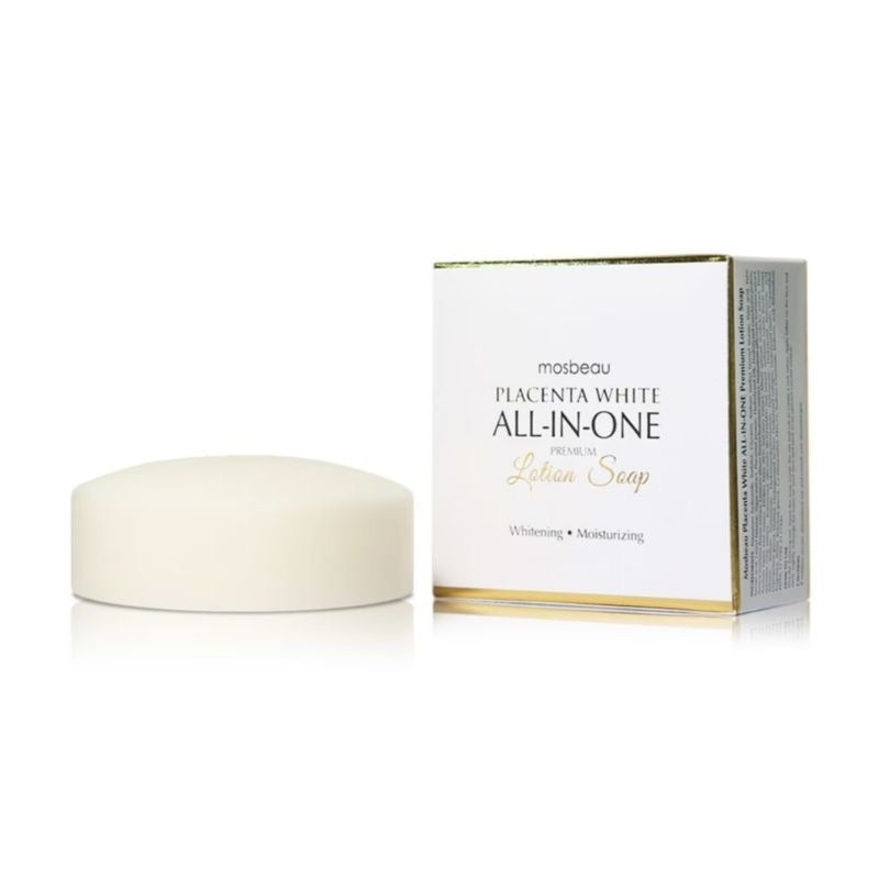 MOSBEAU Placenta White All In One Premium Lotion Soap @simplicitycarecosmetics MOSBEAU Placenta White All In One Premium Lotion Soap @simplicitycarecosmetics
