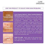 Luxe Organix Retinol Gluta Lotion