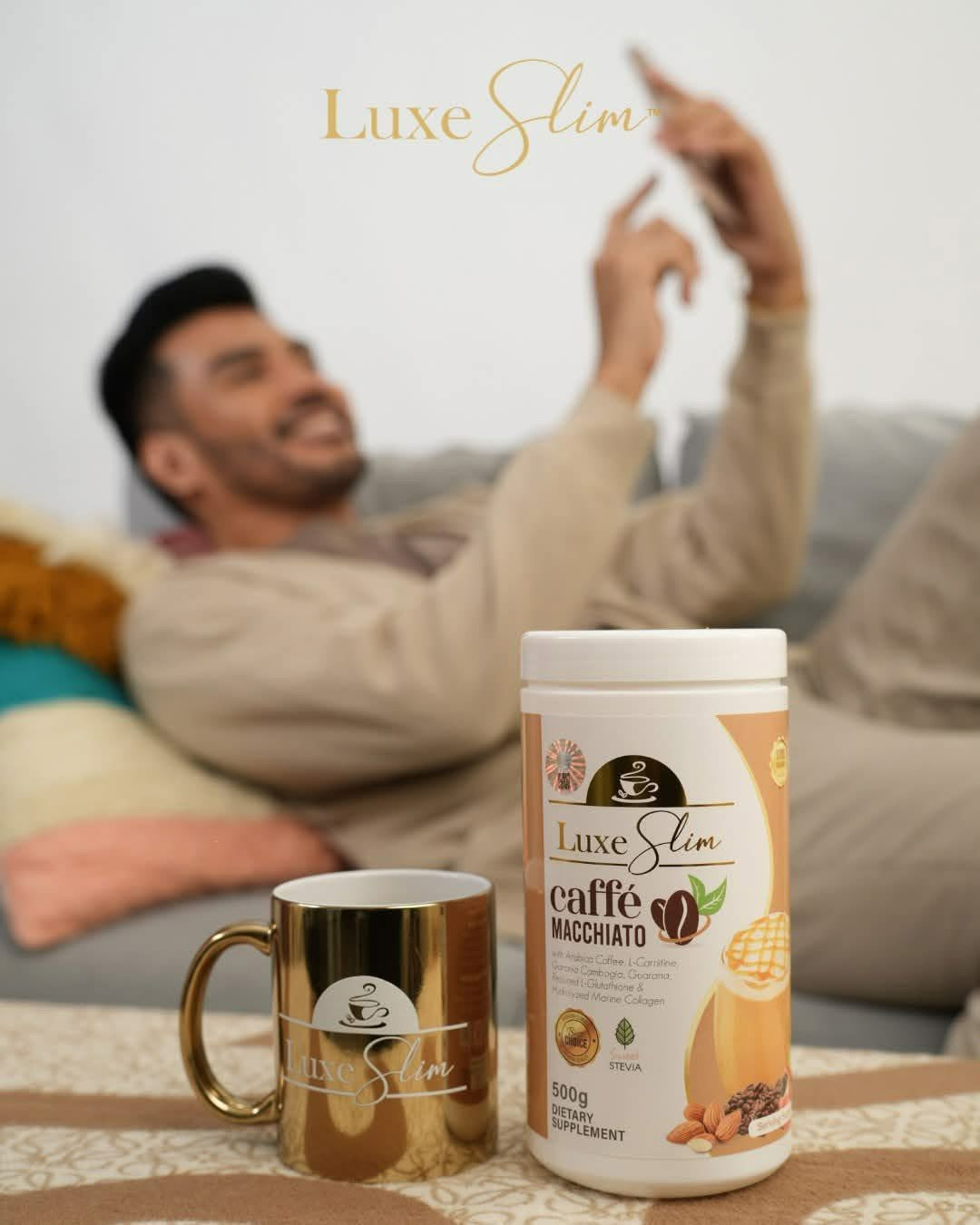 Luxe Slim - Caffe Macchiatto No. 1 Detox/Collagen Drink 500g