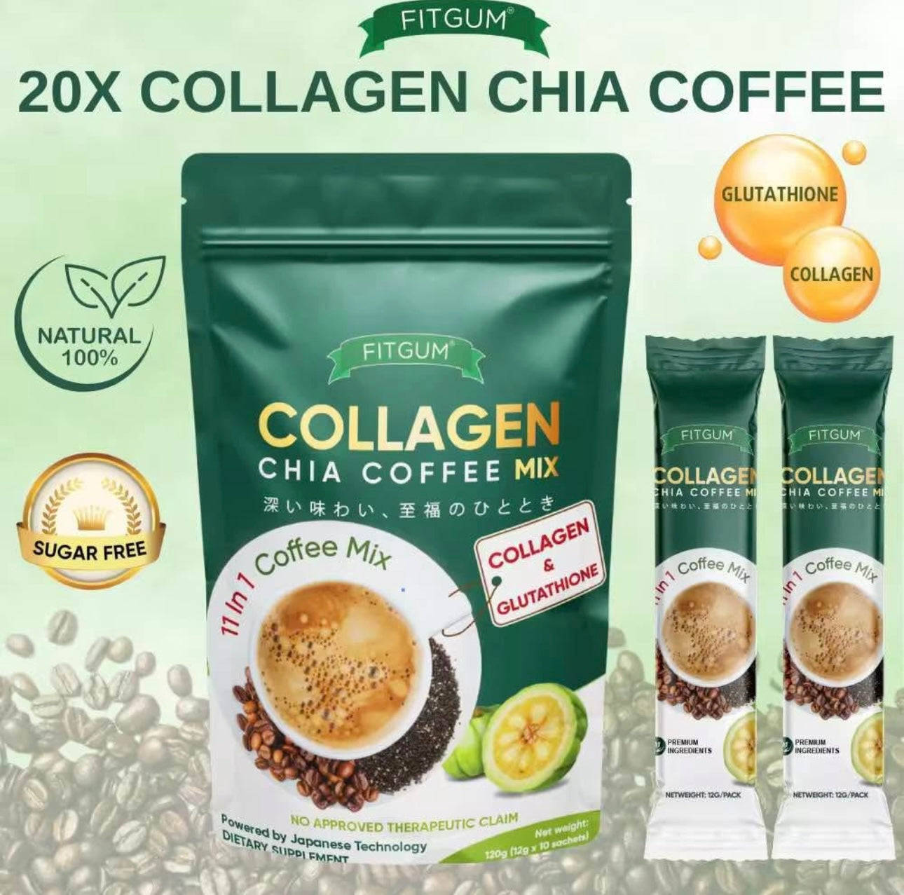 Fitgum Coffee Collagen